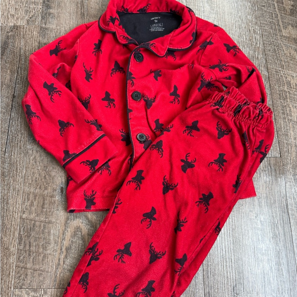 5t Christmas pajama set